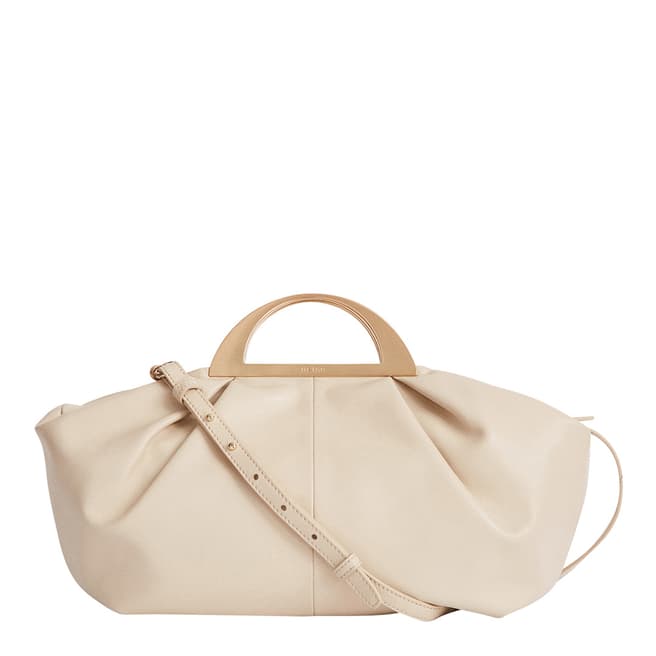 Reiss Off White Janina Leather Bag
