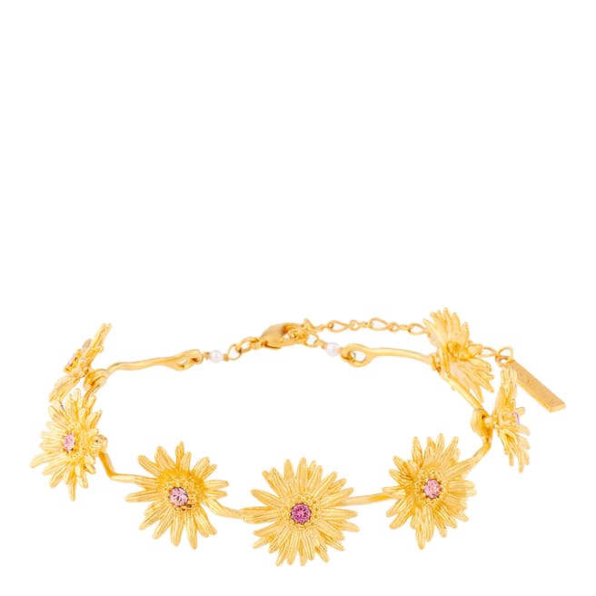 Les Néréides Gold Fleur D'Amour Bracelet