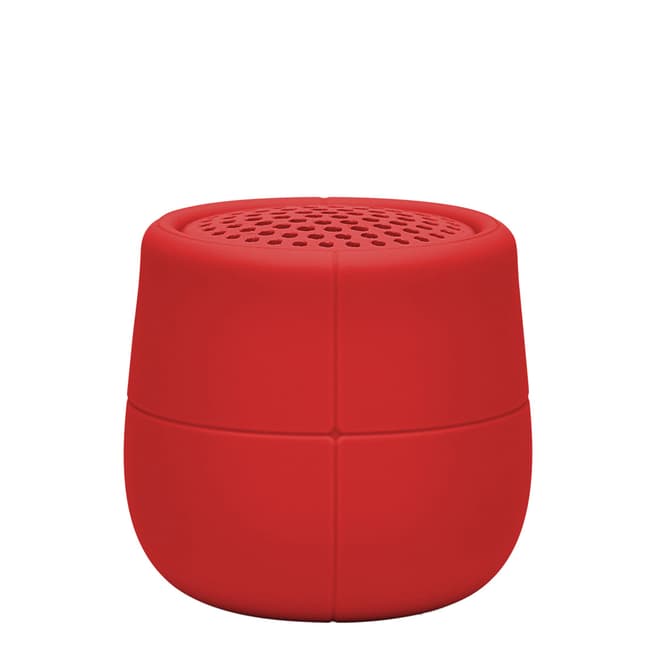Lexon Red Mino X Water Resistant Bluetooth Speaker