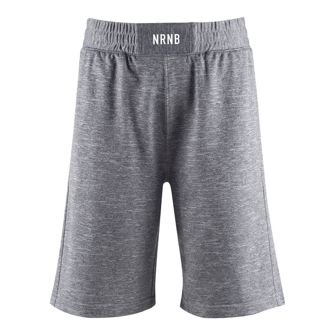 NRNB Men's Grey Marl Combat Shorts