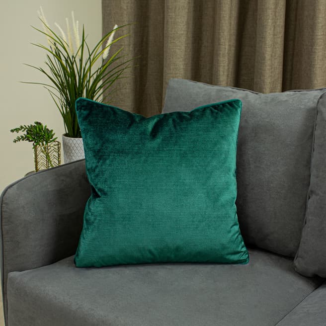 RIVA home Stella 45x45cm Cushion, Emerald