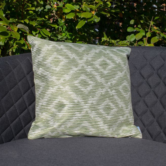Maze Set of 2 Santorini Green Fabric Scatter Cushion