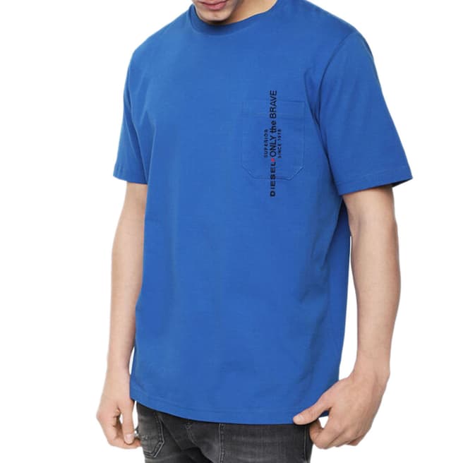 Diesel Blue Just Cotton T-Shirt