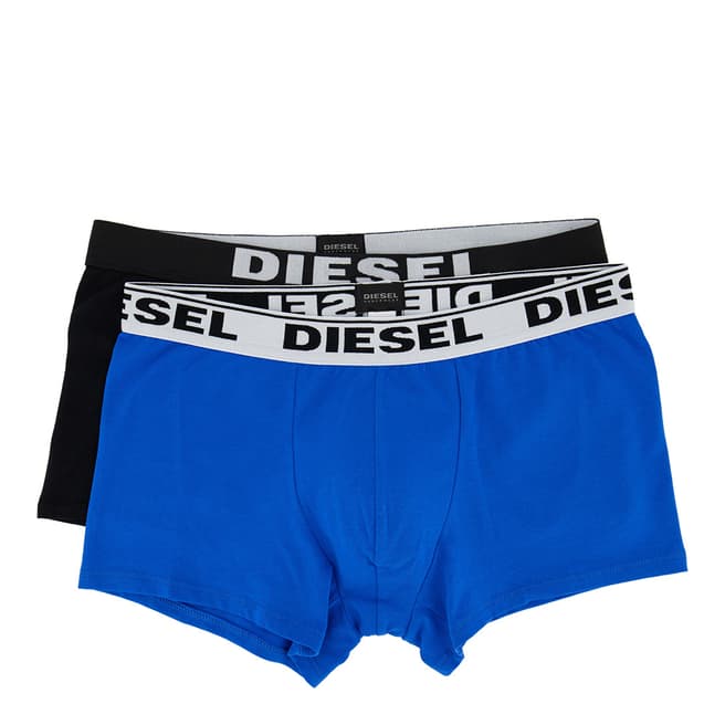 Diesel Black/Blue Kory 3 Pack Boxer Shorts