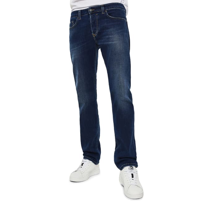 Diesel Mid Blue Safado Straight Jeans