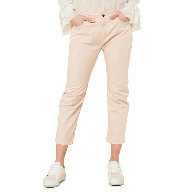 Twinset Pink Cropped Trousers