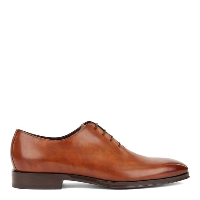 BOSS Medium Brown T-Club Oxford shoes