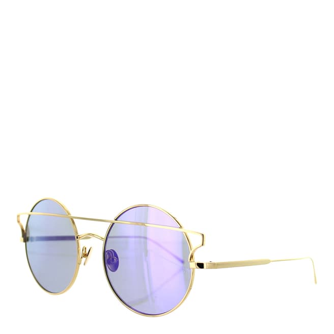 Sunday Somewhere Women's Yellow Gold/Purple Sunglasses 55mm