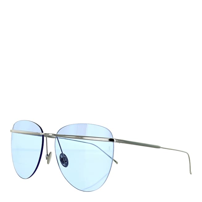 Sunday Somewhere Women's Silver/Sky Blue Sunglasses 58mm