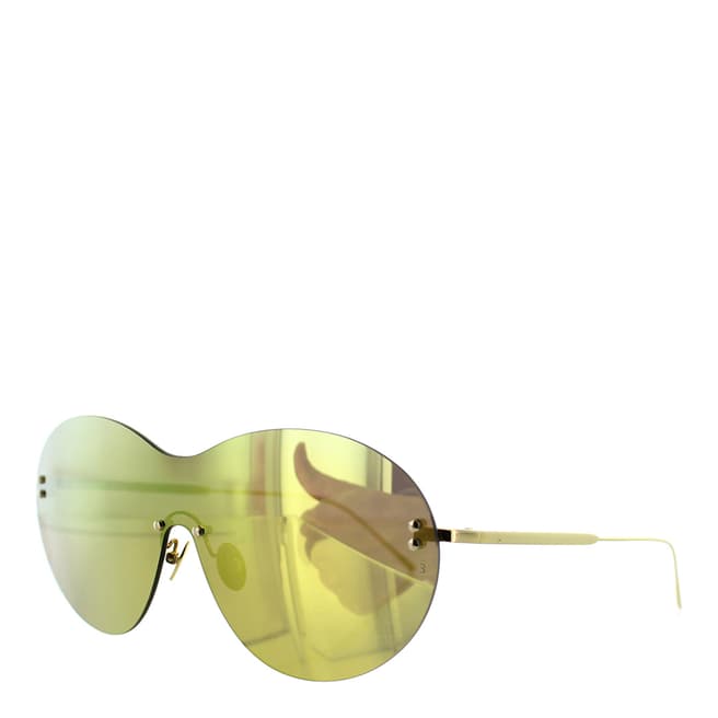 Sunday Somewhere Women's Yellow Gold Sunglasses 135mm