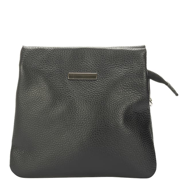Lisa Minardi Black Leather Crossbody Bag