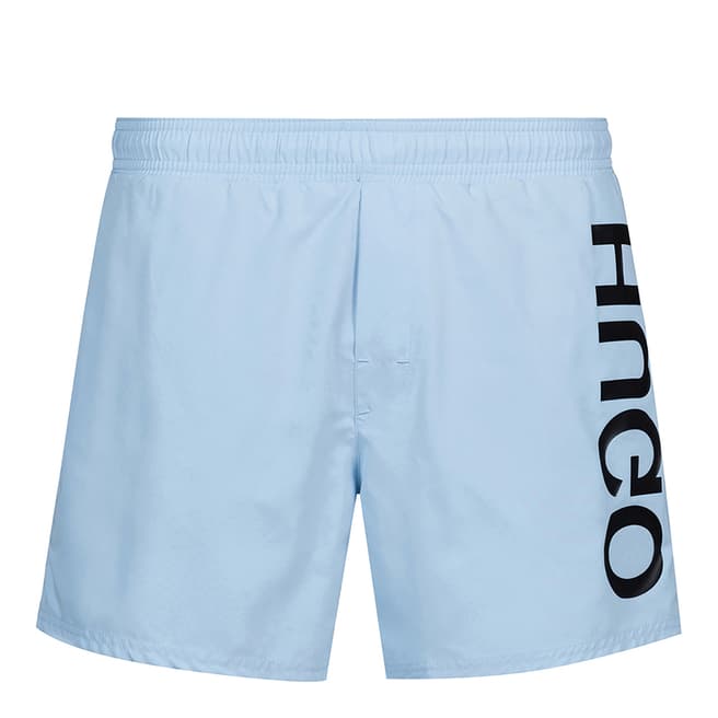 HUGO Light/Pastel Blue Swim Shorts