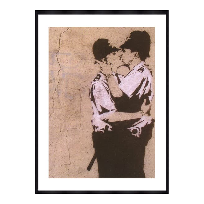 Banksy Brothers In Arms 30x40cm