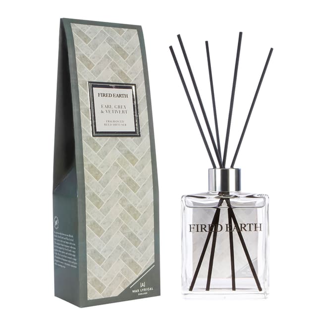 Fired Earth Earl Grey & Vetivert Reed Diffuser 180ml