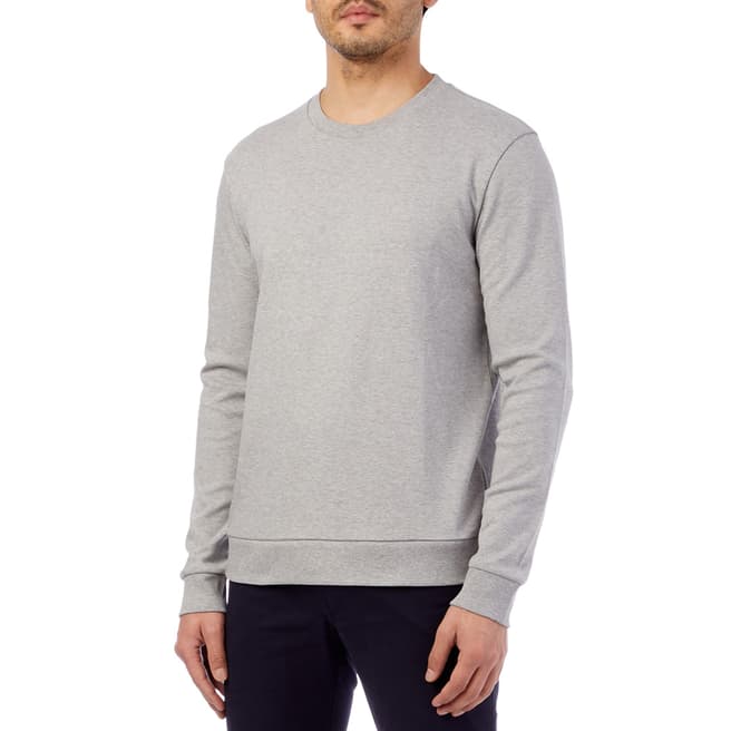 HUGO Grey Diky Cotton Sweatshirt