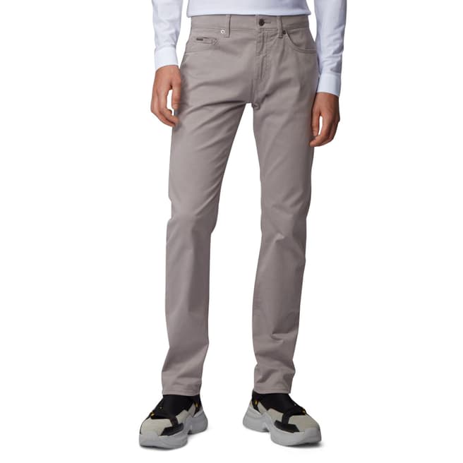 BOSS Taupe Delaware3-1-20+ Stretch Jeans