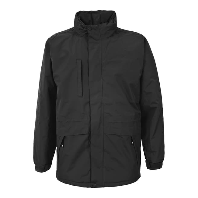 Trespass Black Blanca Waterproof Jacket