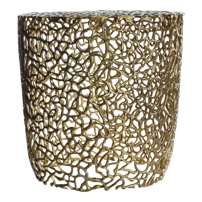 Gallery Living Bolinas Side Table, Gold