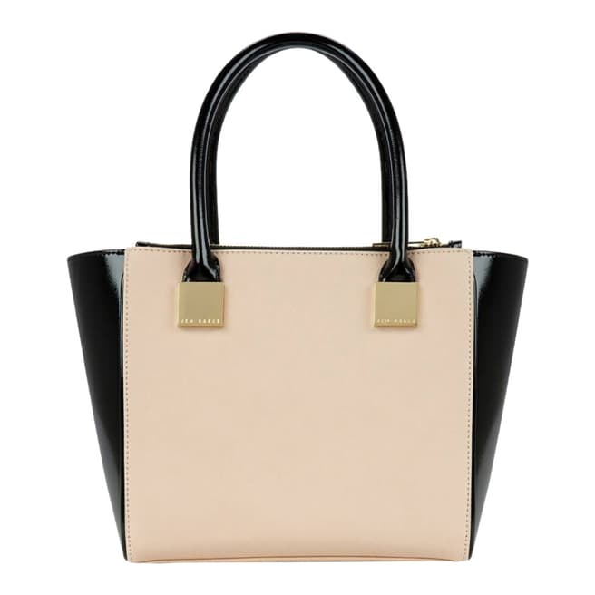 Ted Baker Taupe Avah Crosshatch Mini Tote Bag