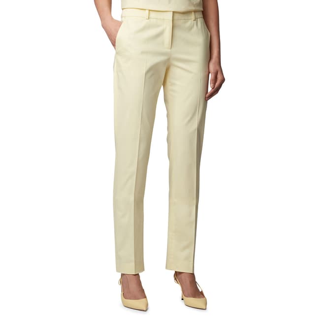 BOSS Yellow Titana6 Stretch Suit Trousers