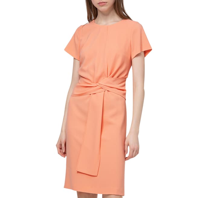 HUGO Coral Kilone T-Shirt Dress