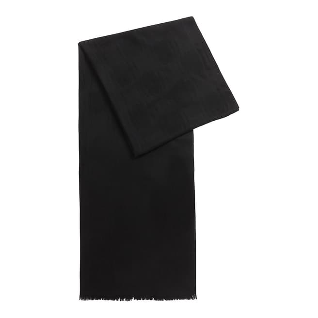 BOSS Black Lefinna Silk/Wool Blend Scarf