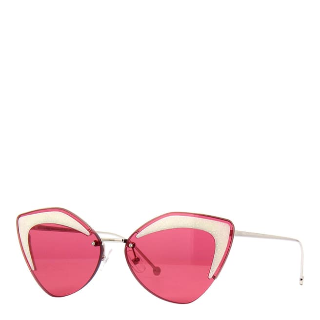 Fendi Women's Red Fendi Sunglasses 66mm
