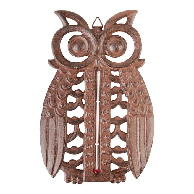 Fallen Fruits Owl Thermometer