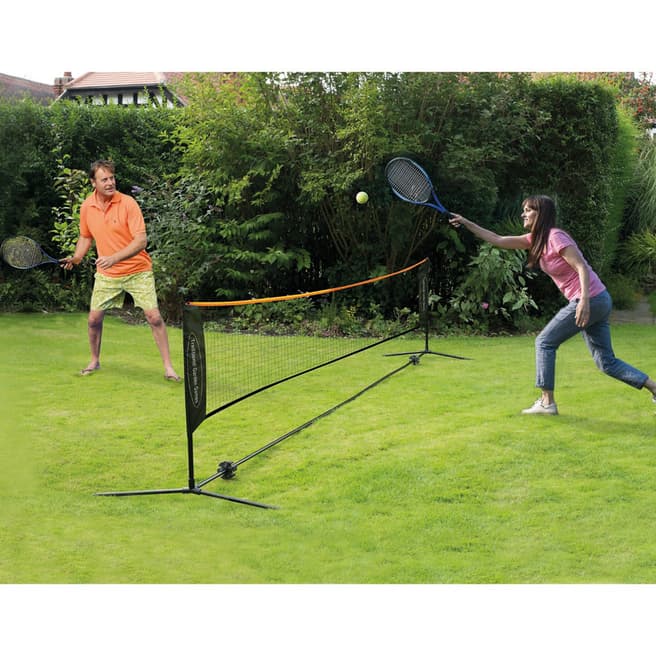 Traditional Garden Games 4 Player Tennis Set with 6m Net
