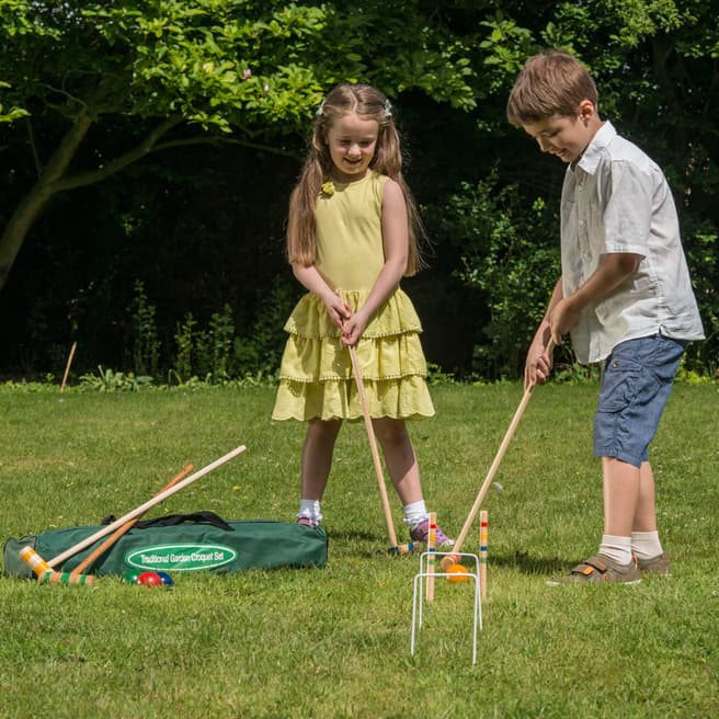 Traditional Garden Games Traditional Junior Croquet Set
