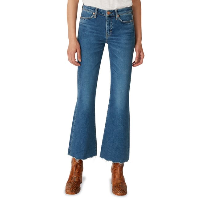 M.i.h Jeans Blue Lou Mid Flare Stretch Jeans