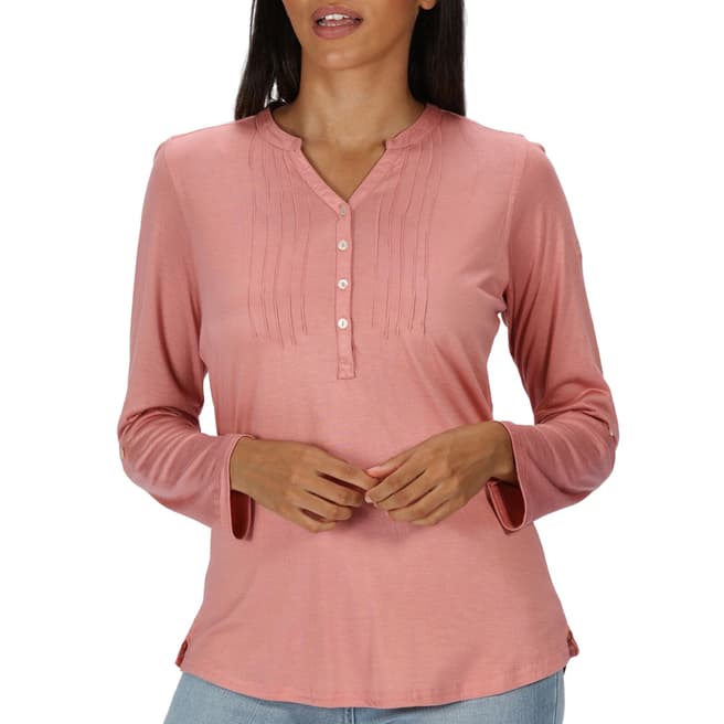 Regatta Pink Button Up Shirt