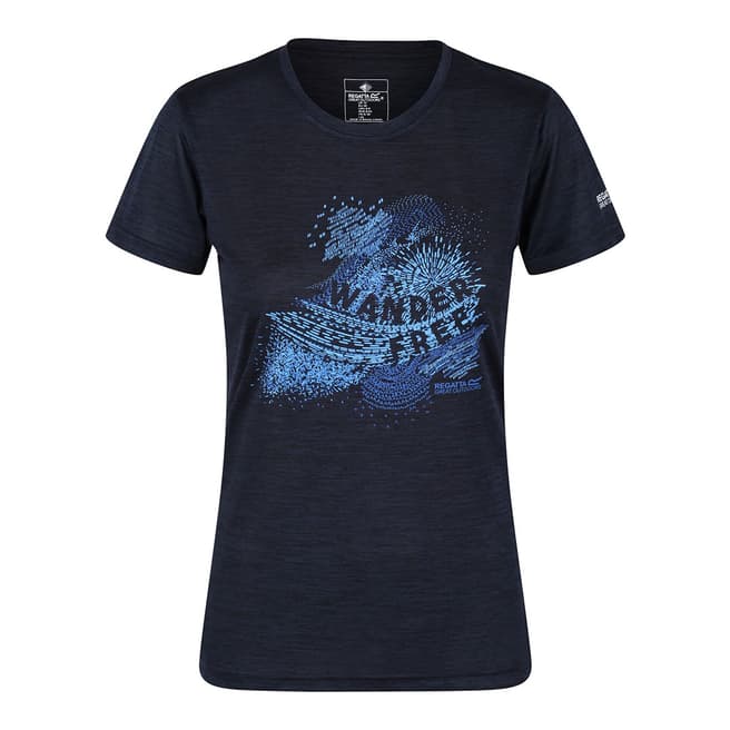 Regatta Navy Marl Fingal V T-Shirt