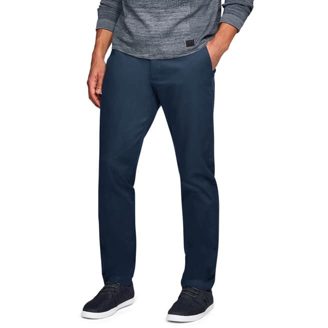 Under Armour Men's Navy Showdown Tapered Trousers