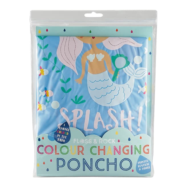 Floss & Rock Mermaid Colour Changing Poncho