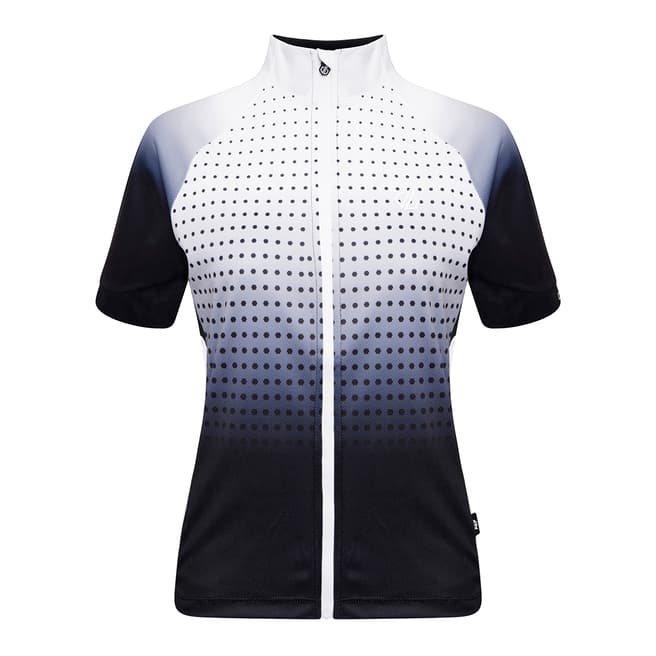 Dare2B Black Gradient Propell Jersey Cycle Top