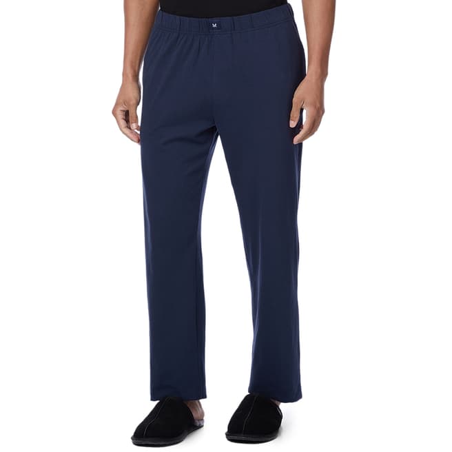 Crew Clothing Navy Jersey Lounge Trousers
