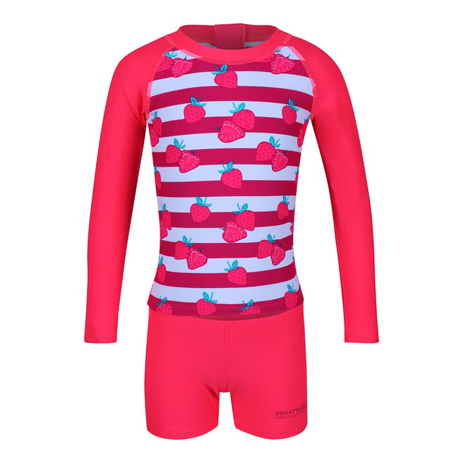 Regatta Neon Pink Valo Rash Suit