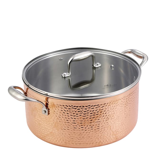 Bergner Infinity Chefs Copper Casserole Pot, 20cm