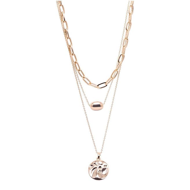 Annie Rosewood Rose Gold Layered Necklace