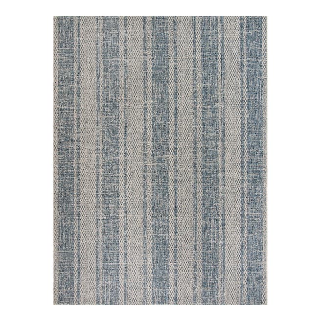 Safavieh Light Grey/Blue Rafal Multipurpose Indoor/Outdoor Rug, 200 X 300 cm