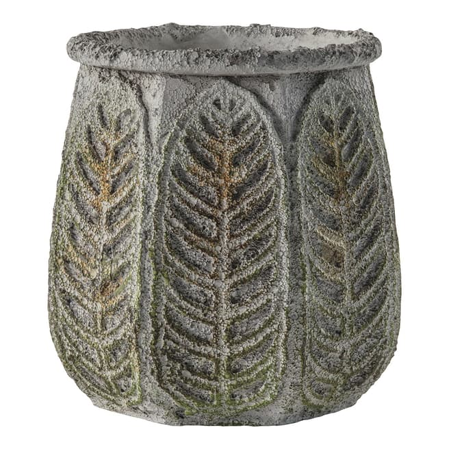 Gallery Living Hever Pot Rustic Green, Large W20xD20xH20cm