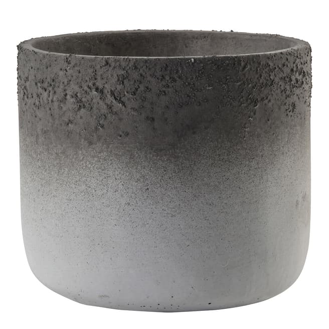 Gallery Living Linko Pot Grey Hombre, Small W15xD15xH13cm