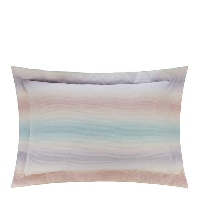 MissoniHome Yohan Pair of Oxford Pillowcases, Pink