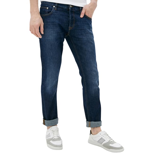 Just Cavalli Indigo Slim Leg Stretch Jeans