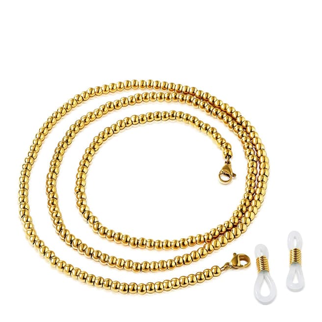 Liv Oliver 18K Gold Plated Polished Necklace