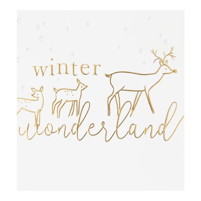 Caroline Gardner 12 Pack Winter Wonderland Deer Cards