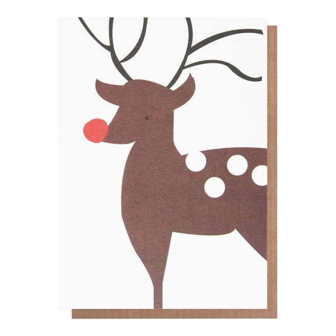 Caroline Gardner 12 Pack Reindeer Cards