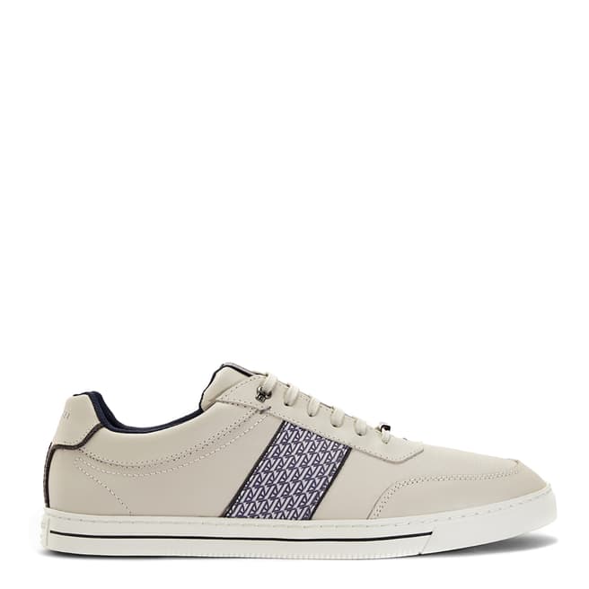 Ted Baker White Leather Seylas Tennis Sneakers