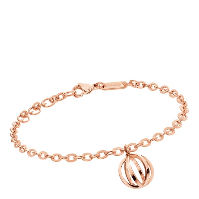 Calvin Klein Rose Gold Show Charm Bracelet
